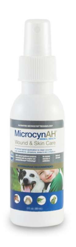 MicrocynAH (Микроцин) Wound & Skin Care Liquid - Спрей для обработки ран и ухода за кожей всех видов животных, спрей-жидкость (500 мл) в E-ZOO