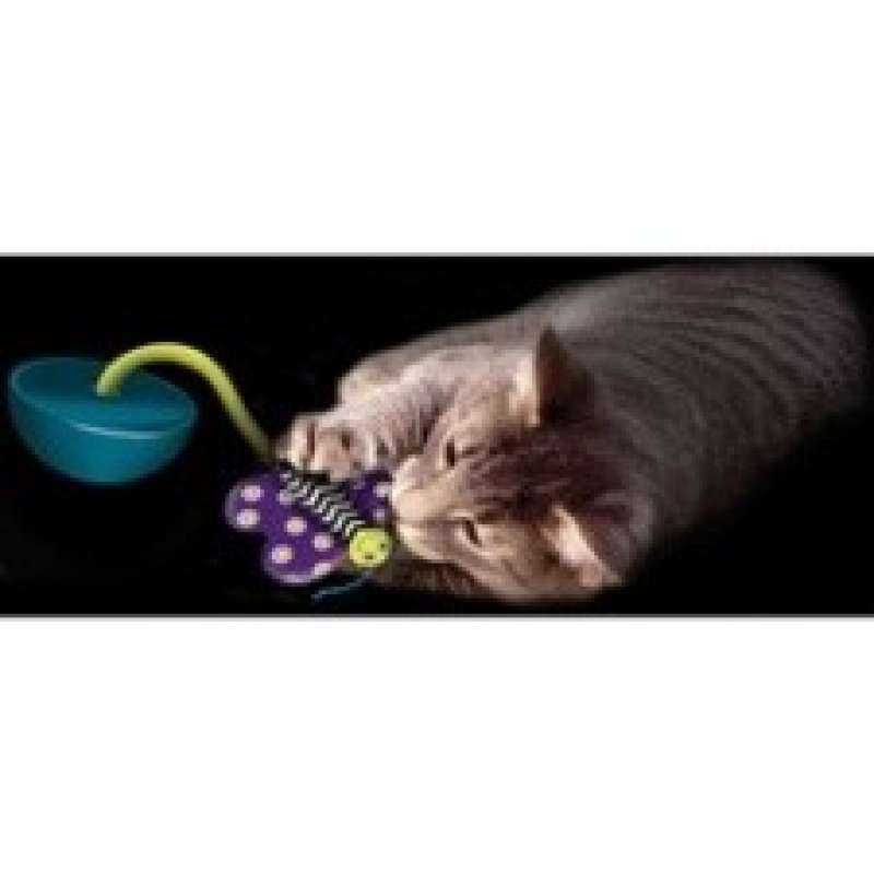 Petstages (Петстейджес) Quiet Glow Mot - Іграшка для котів «Ванька-встанька» (1 шт./уп.) в E-ZOO