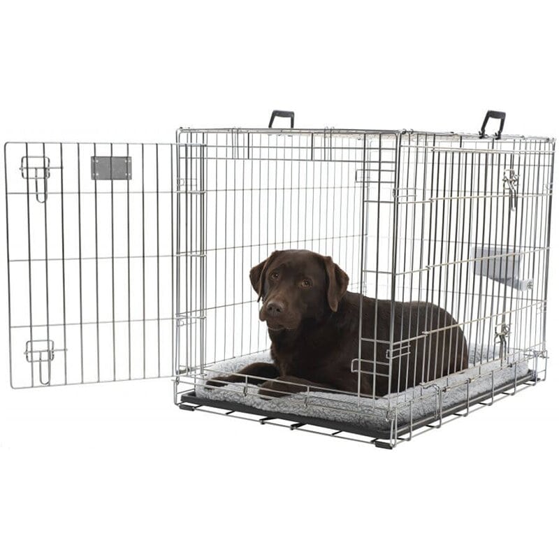 Savic (Савік) Dog Residence - Клітка для собак цинкова, з покриттям хамершлак (50х33х40 см) в E-ZOO