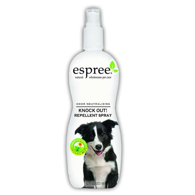 Espree (Еспрі) Knock OUT! Reppelent Spray - Репелентний спрей з сонцезахисними властивостями від бліх і кліщів для собак (355 мл) в E-ZOO