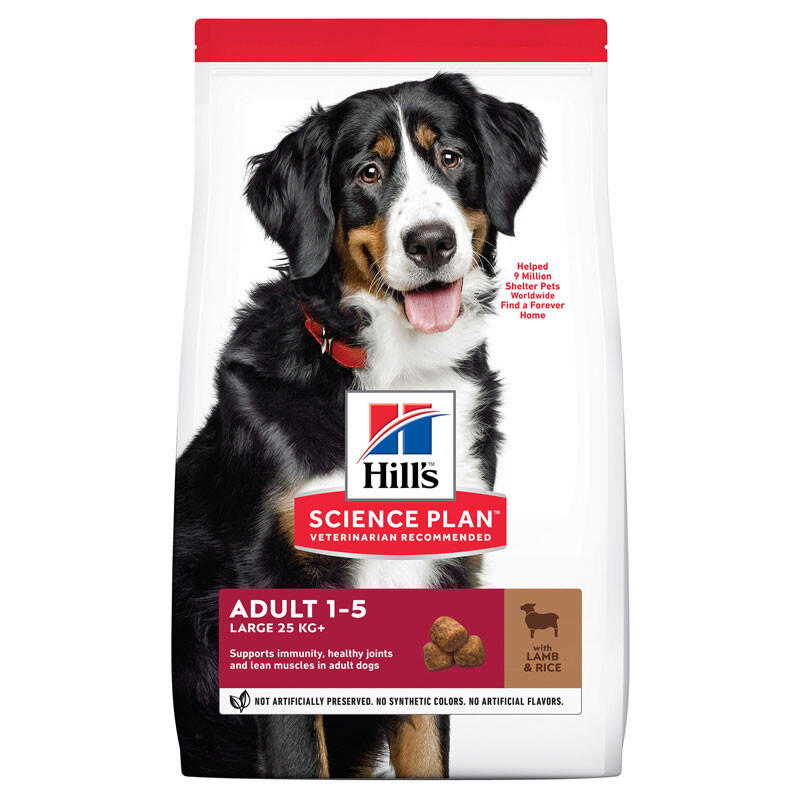 Hill's (Хіллс) Science Plan Adult Large with Lamb & Rice - Сухий корм з ягням і рисом для дорослих собак великих порід (14 кг) в E-ZOO