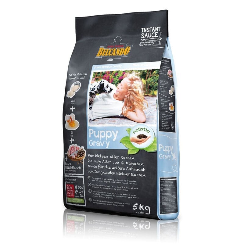 Belcando (Белькандо) Puppy Gravy - Сухой корм с мясом птицы для щенков и молодых собак различных пород (4 кг) в E-ZOO