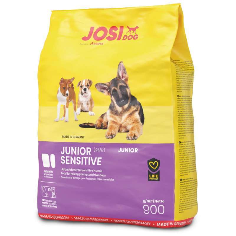 JosiDog (ЙозиДог) by Josera Junior Sensitive - Сухой корм для щенков c чувствительным пищеварением (900 г) в E-ZOO