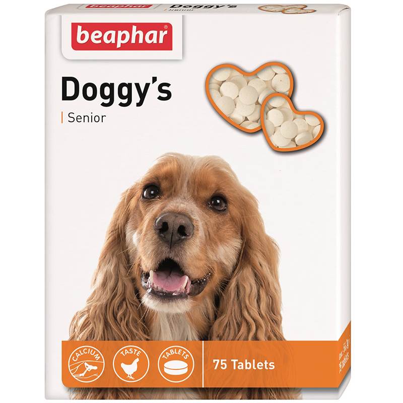 Beaphar (Беафар) Doggys Senior - Витамины для пожилых собак - Фото 2