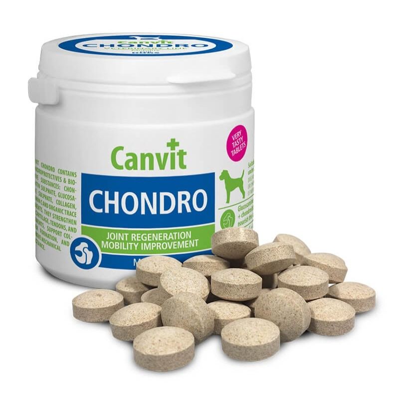 Canvit (Канвіт) Chondro - Таблетки для суглобів, кісток і хрящів собак до 25 кг (100 г (100 шт.)) в E-ZOO