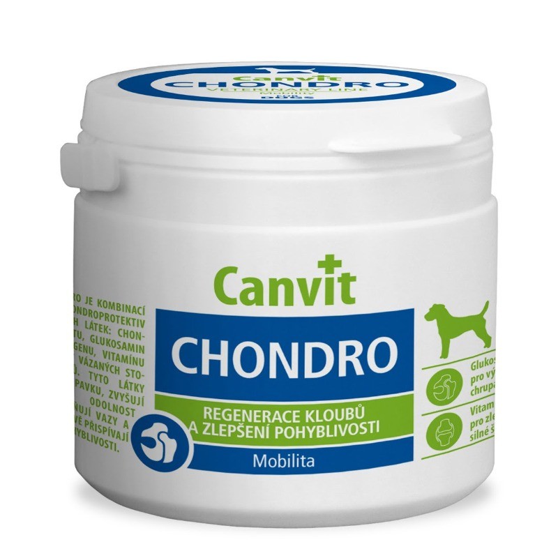 Canvit (Канвит) Chondro - Таблетки для суставов, костей и хрящей собак до 25 кг (100 г (100 шт.)) в E-ZOO