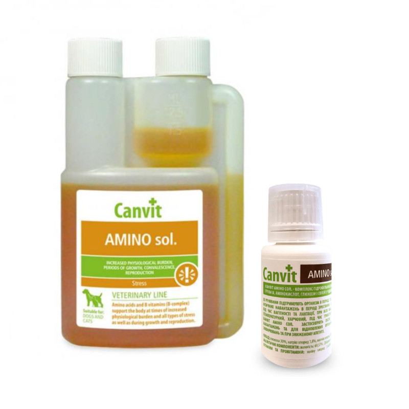 Canvit (Канвит) Aminosol - Иммуномодулирующий комплекс Аминосол для всех видов животных (1 л) в E-ZOO