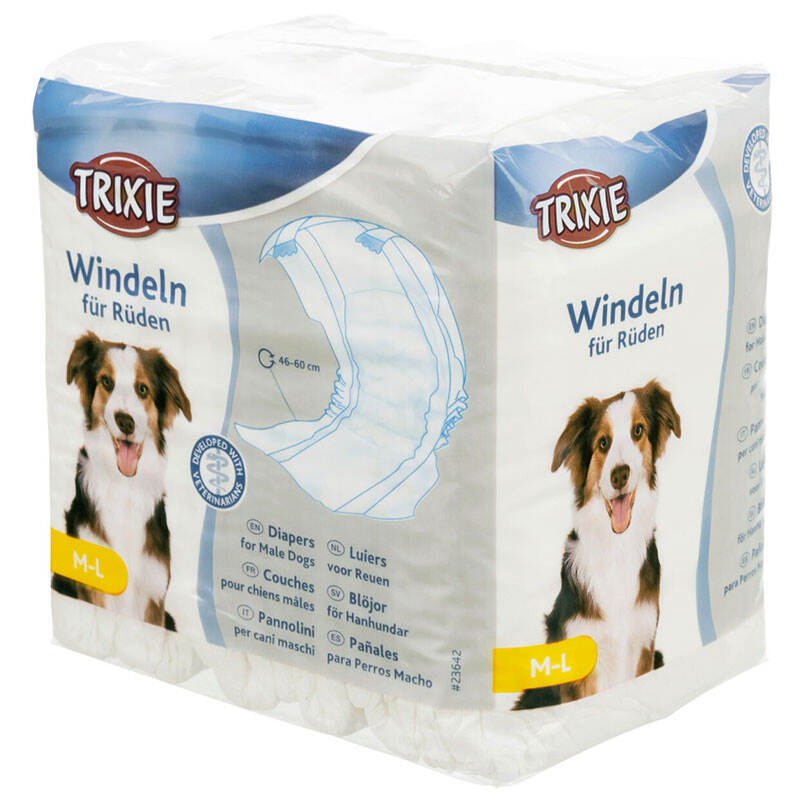 Trixie (Тріксі) Підгузки гігієнічні для псів (46-60 см) в E-ZOO
