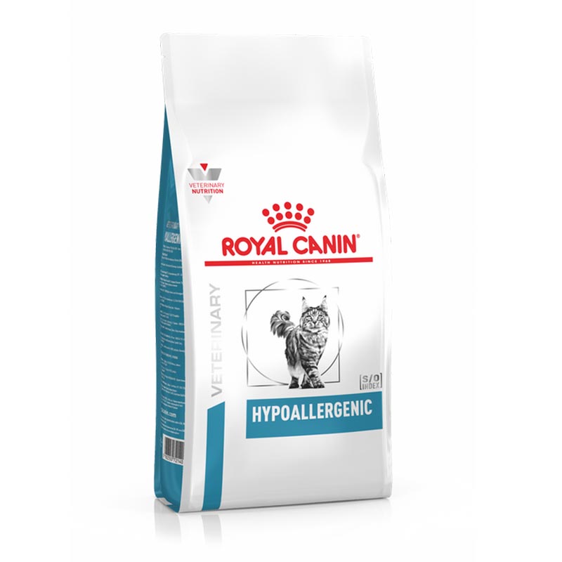 Royal Canin (Роял Канин) Hypoallergenic DR25 Feline - Сухой корм для котов при пищевой аллергии/непереносимости (400 г) в E-ZOO