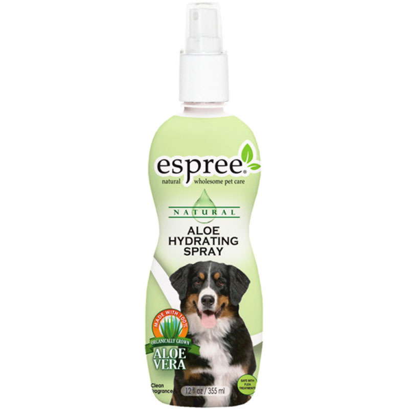 Espree (Еспрі) Aloe Hydrating Spray - Суперзволожуючий спрей для миттєвого інтенсивного зволоження шкіри і шерсті для собак і кішок (355 мл) в E-ZOO