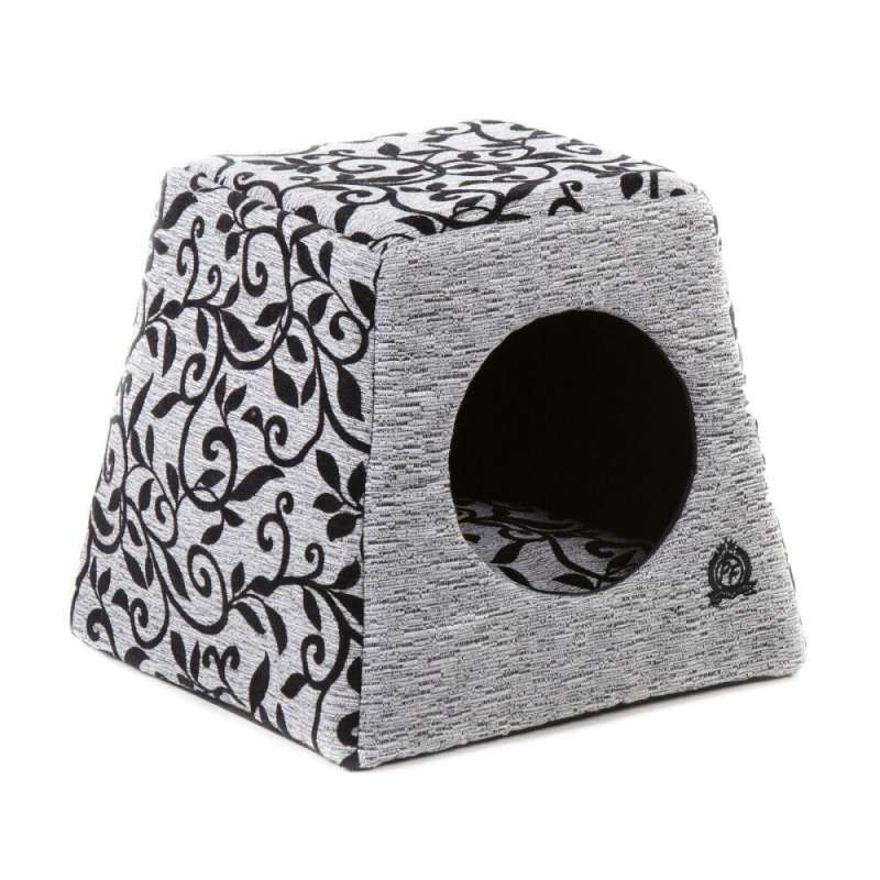 Pet Fashion (Пэт Фешн) Лежак-трансформер Оскар 2 в 1 из мебельной ткани для котов и собак небольших пород (36х36х24 см) в E-ZOO