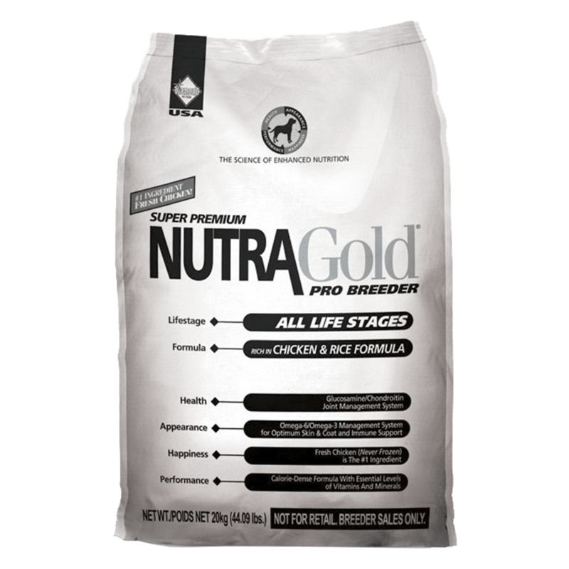 Nutra Gold (Нутра Голд) Pro Breeder - Сухой корм с мясом курицы для собак на всех стадиях жизни - Фото 2