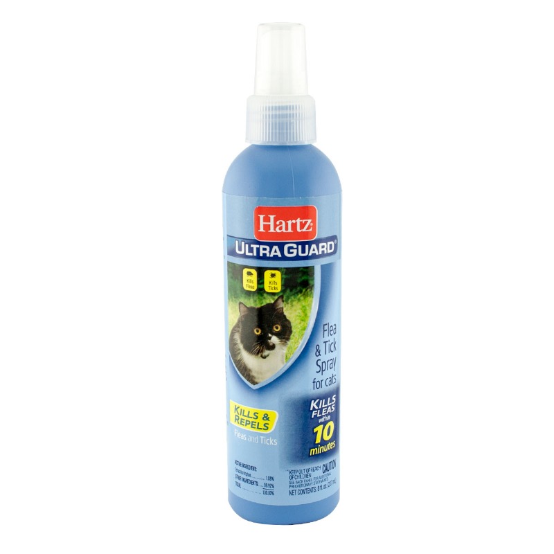 Hartz (Хартц) UltraGuard Flea&Tick Spray for Cats - Спрей от блох для котов (237 мл) в E-ZOO
