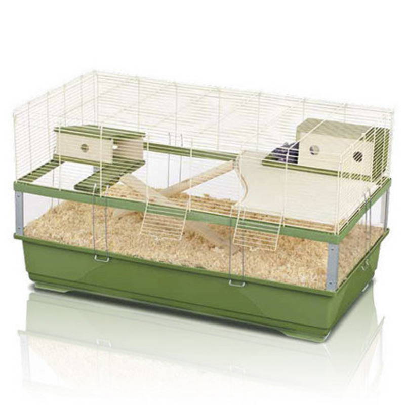 Imac (Аймак) Plexi 100 Wood - Клетка пластиковая для крыс,песчанок и других грызунов