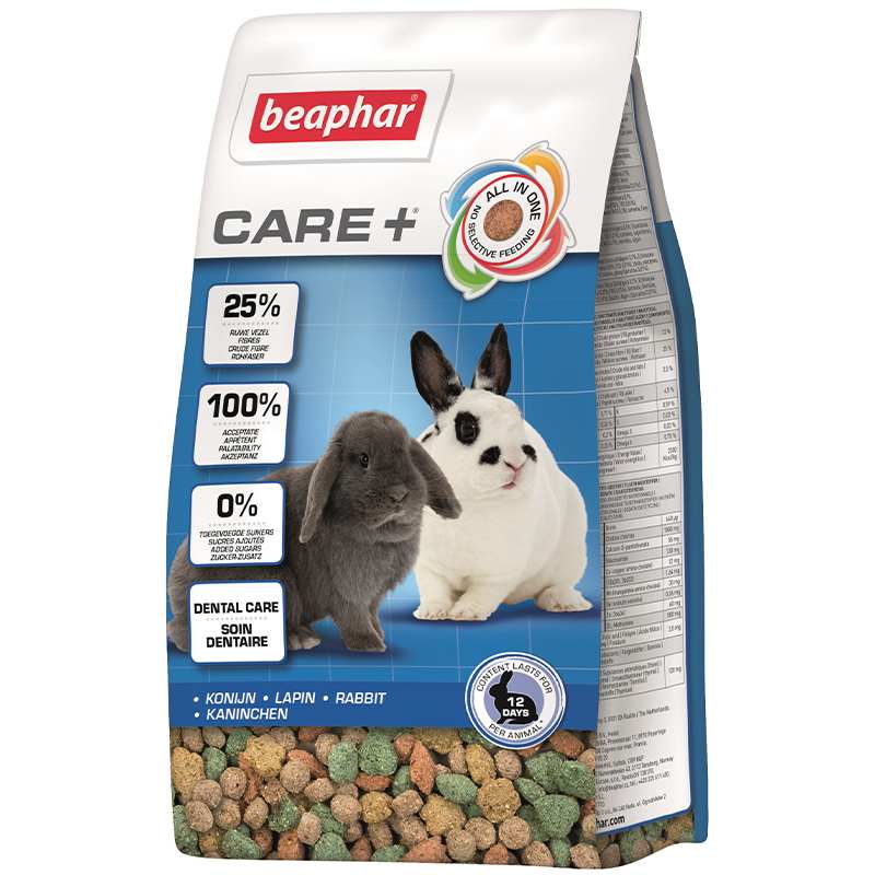 Beaphar (Беафар) Care+ Rabbit Food - Корм мультивитаминный для кроликов - Фото 2