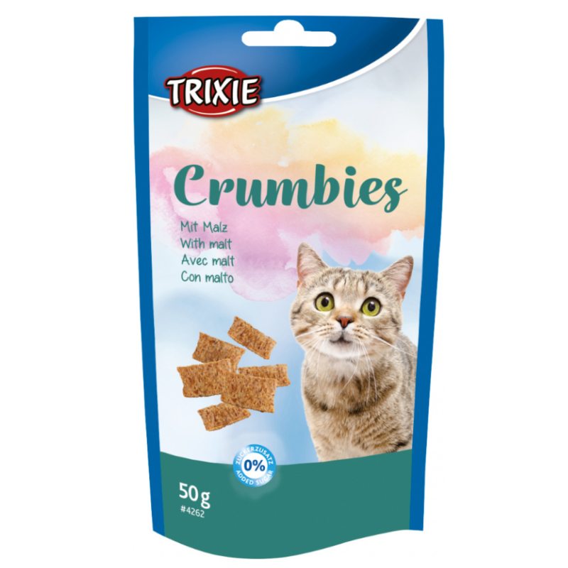 Trixie (Трикси) Crumbies with Malt - Лакомство с солодовой пастой для кошек