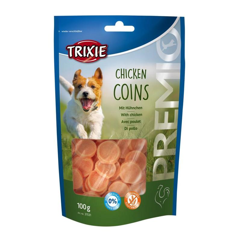 Trixie (Трикси) Premio Chicken Coins - Лакомство с курицей для собак