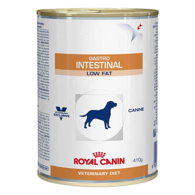 Royal Canin (Роял Канин) Gastro Intestinal Low Fat - Консервированный корм для собак при нарушениях пищеварения с пониженным содержанием жира (паштет) (410 г) в E-ZOO