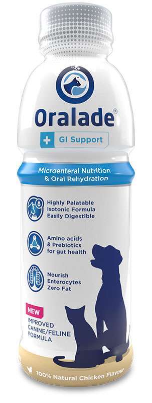 ORALADE (Оралейд) 500 ml + пребиотик для котів і собак (Мікроентеральне харчування) (500 мл) в E-ZOO