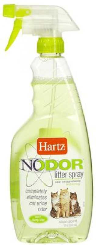 Hartz (Хартц) Nodor Litter Spray Clean Scent - Знищувач запаху для котячих туалетів, з ароматом (502 мл) в E-ZOO
