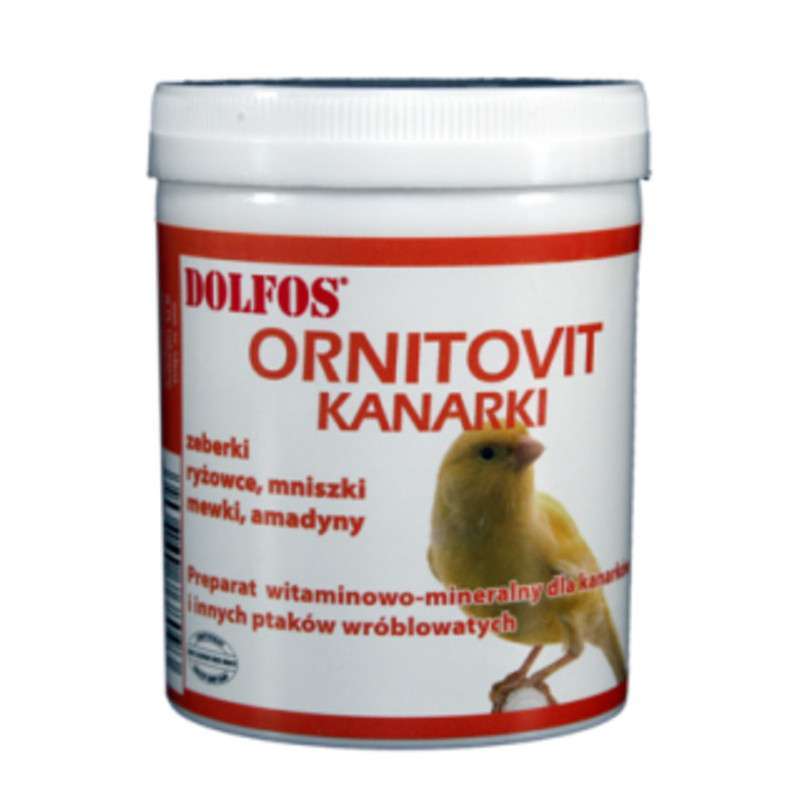 Dolfos (Дольфос) Ornitovit Canaries - Витаминно-минеральная добавка для канареек (60 г) в E-ZOO