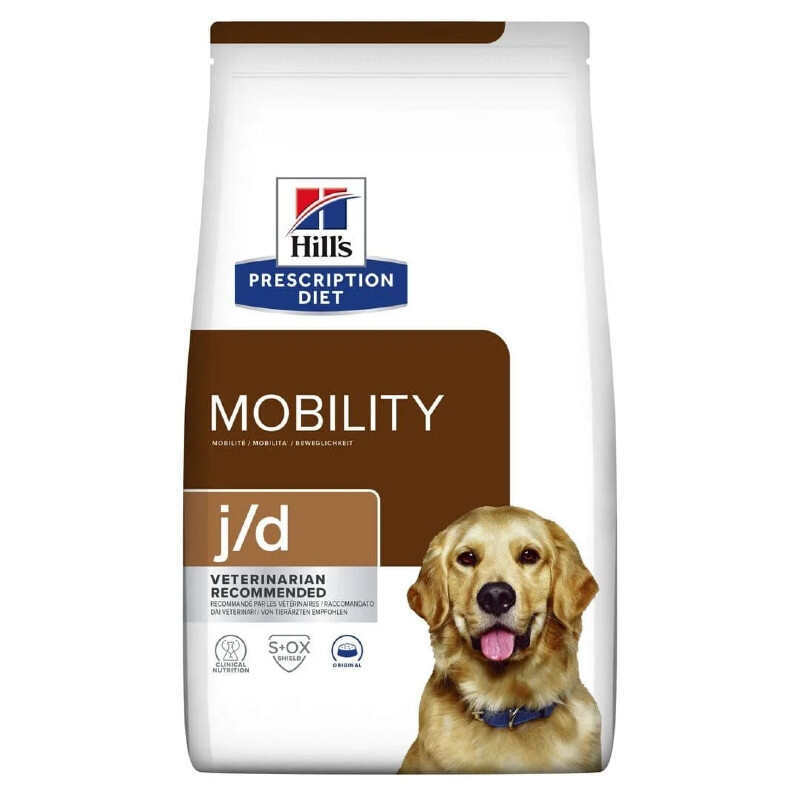 Hill's (Хиллс) Prescription Diet j/d Mobility (Joint Care) - Корм-диета с курицей для собак с заболеваниями суставов (1,5 кг) в E-ZOO