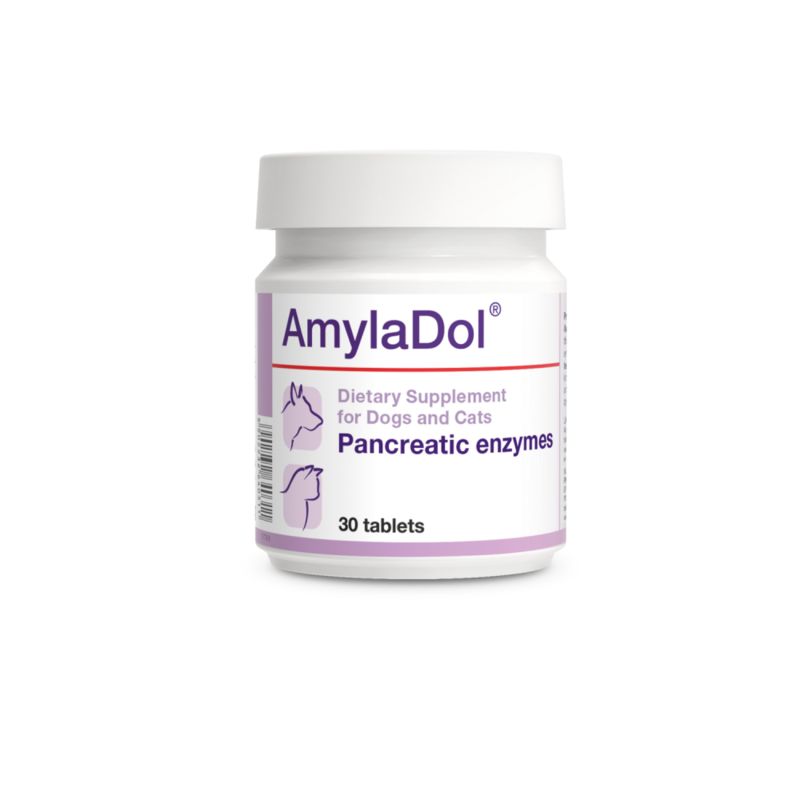 Dolfos (Дольфос) AmylaDol - Вітамінно-мінеральний комплекс для собак і котів при порушенні травлення (30 табл.) в E-ZOO