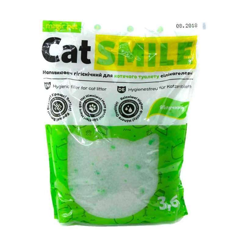 Magic Pet (Мэджик Пет) Cat Smile - Наполнитель силикагелевый для кошачьих туалетов (3,6 л) в E-ZOO