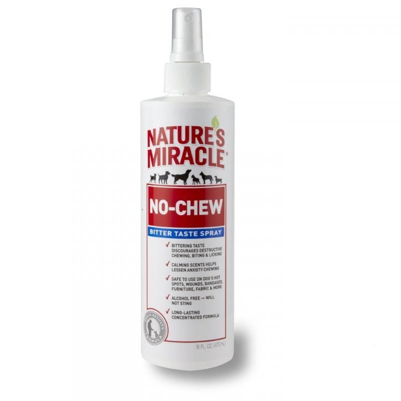Nature's Miracle (Нейчерс Миракл) No-Chew Deterrent Spray - Антигрызин для собак (236 мл) в E-ZOO