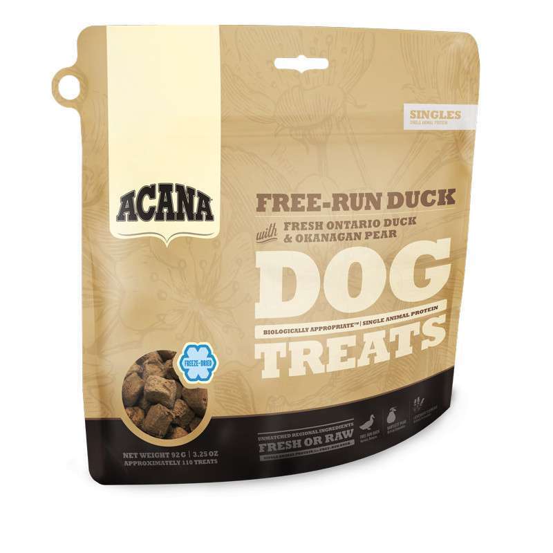 Acana (Акана) Free-Run Duck - Лакомства для собак с уткой и грушей (35 г) в E-ZOO