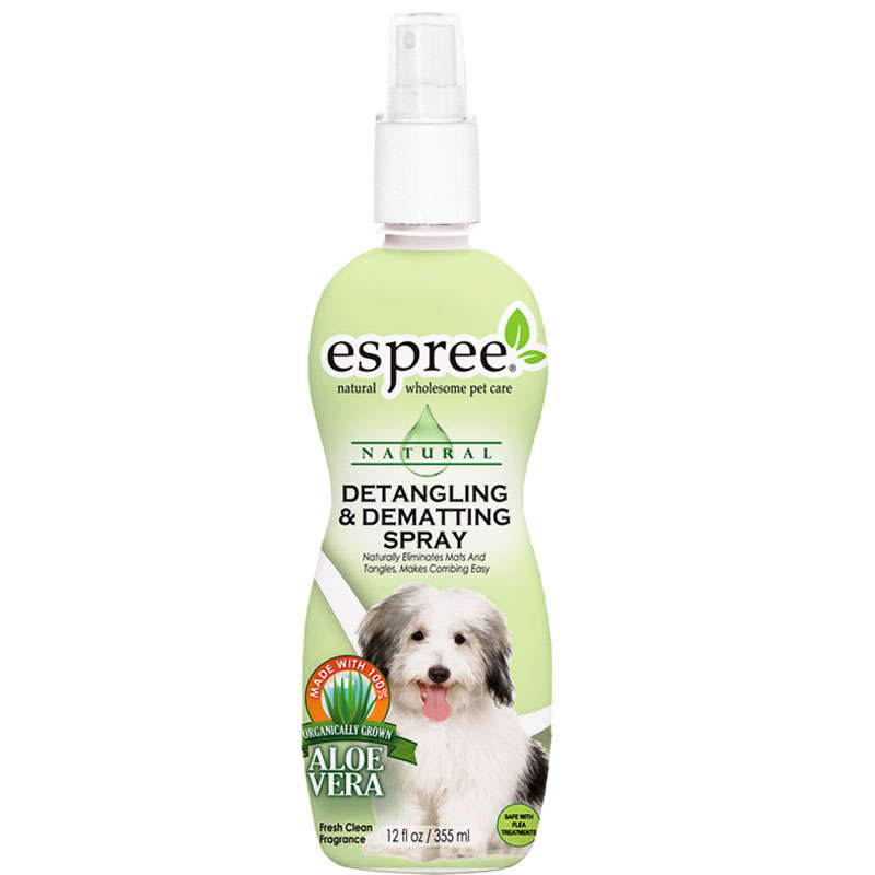 Espree (Эспри) Detangling and Dematting Spray - Cпрей молочко для удаления колтунов и снижения сбитости шерсти для собак (355 мл) в E-ZOO