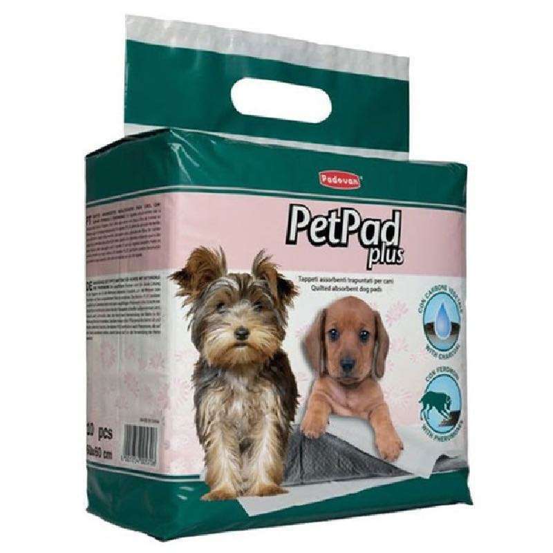 Padovan (Падован) PETPAD PLUS - Гигиенические пеленки для собак с активированным углем и феромонами (60x60 см / 10 шт.) в E-ZOO