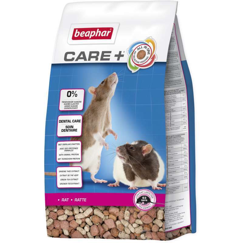 Beaphar (Беафар) Care + Rat - Корм для пацюків (1,5 кг) в E-ZOO