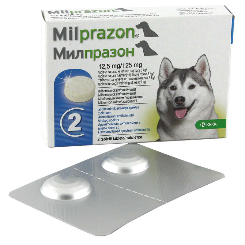 Milprazon (Милпразон) by KRKA - Антигельминтные таблетки широкого ...