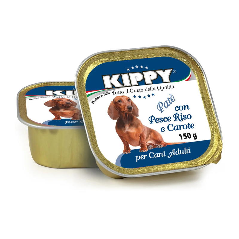 Kippy (Киппи) Dog - Консервы для собак с рыбой, рисом и морковью (150 г) в E-ZOO