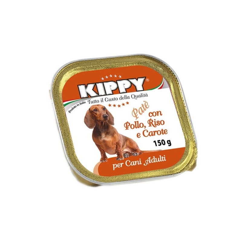 Kippy (Киппи) Dog - Консервы для собак с курицей, рисом и морковью (150 г) в E-ZOO