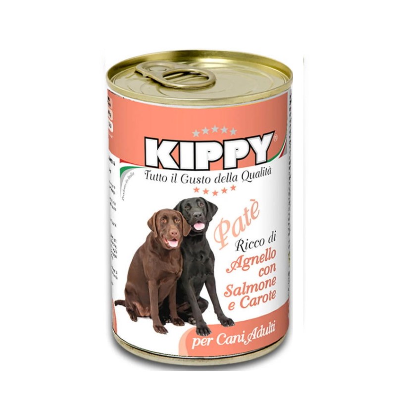 Kippy (Киппи) Dog - Консервы для собак с ягненком, лососем и морковью (400 г) в E-ZOO