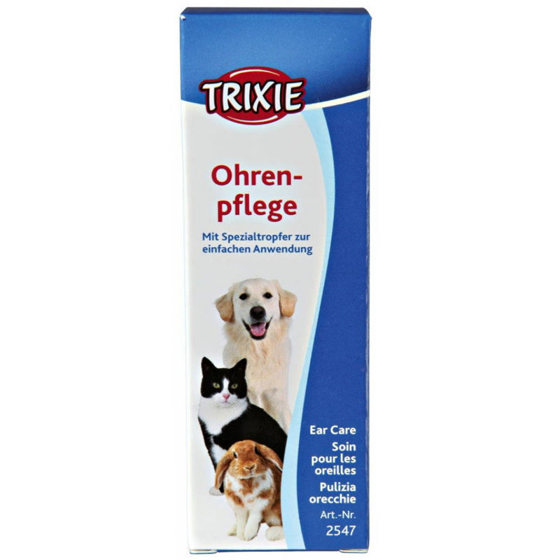 Trixie (Тріксі) Краплі для догляду за вухами тварин (50 мл) в E-ZOO