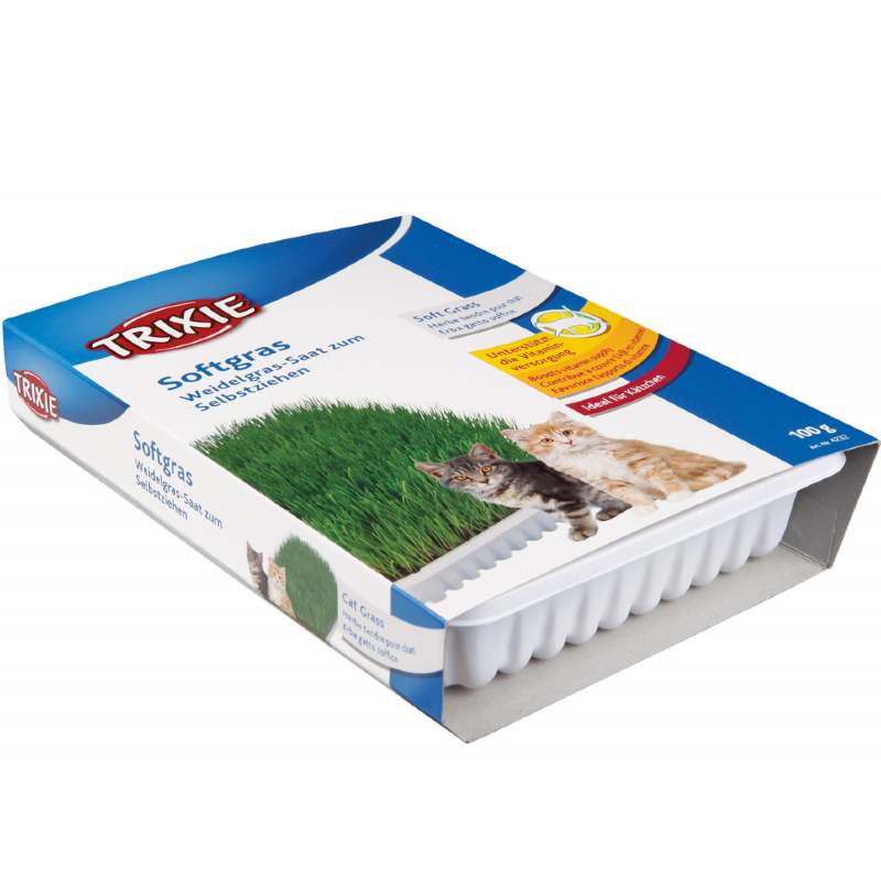 Тrixie (Тріксі) Soft Grass - Трава для кошенят і дорослих котів (100 г) в E-ZOO