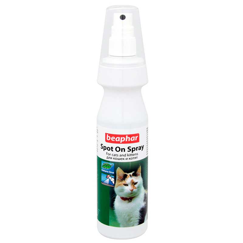 Beaphar (Беафар) Spot On Spray Cat - Спрей від бліх і кліщів для котів і кошенят (150 мл) в E-ZOO