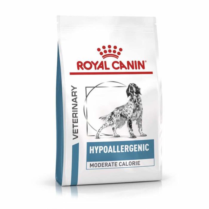 Royal Canin (Роял Канин) Hypoallergenic Moderate Calorie - Ветеринарная диета для собак при нежелательной реакции на корм (14 кг) в E-ZOO