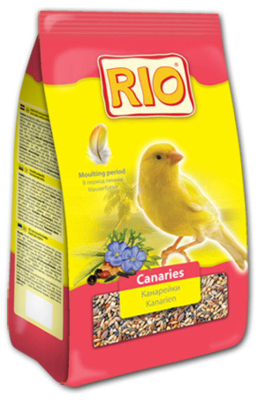 RIO (Рио) Canaries - Корм для канареек в период линьки (500 г) в E-ZOO