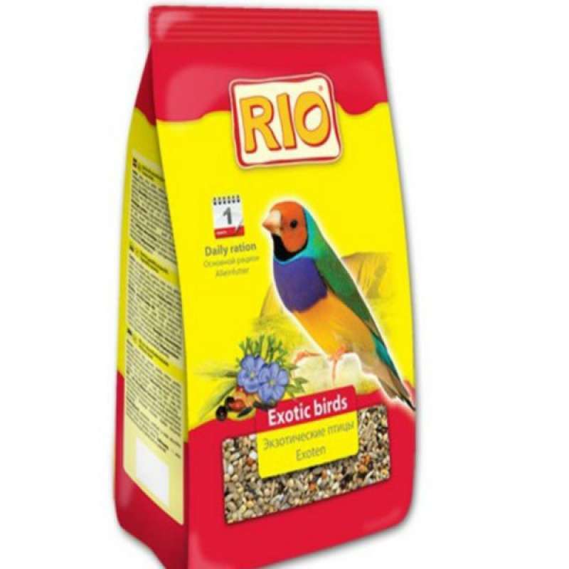 RIO (Ріо) Exotic Birds - Корм ​​для екзотичних птахів (основний раціон) (500 г) в E-ZOO