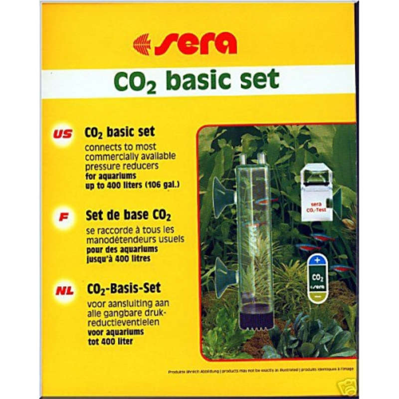 Sera (Сера) CO2 Basic Set - Базовый набор для насыщения воды в аквариуме углекислым газом (активация роста растений) (Комплект) в E-ZOO