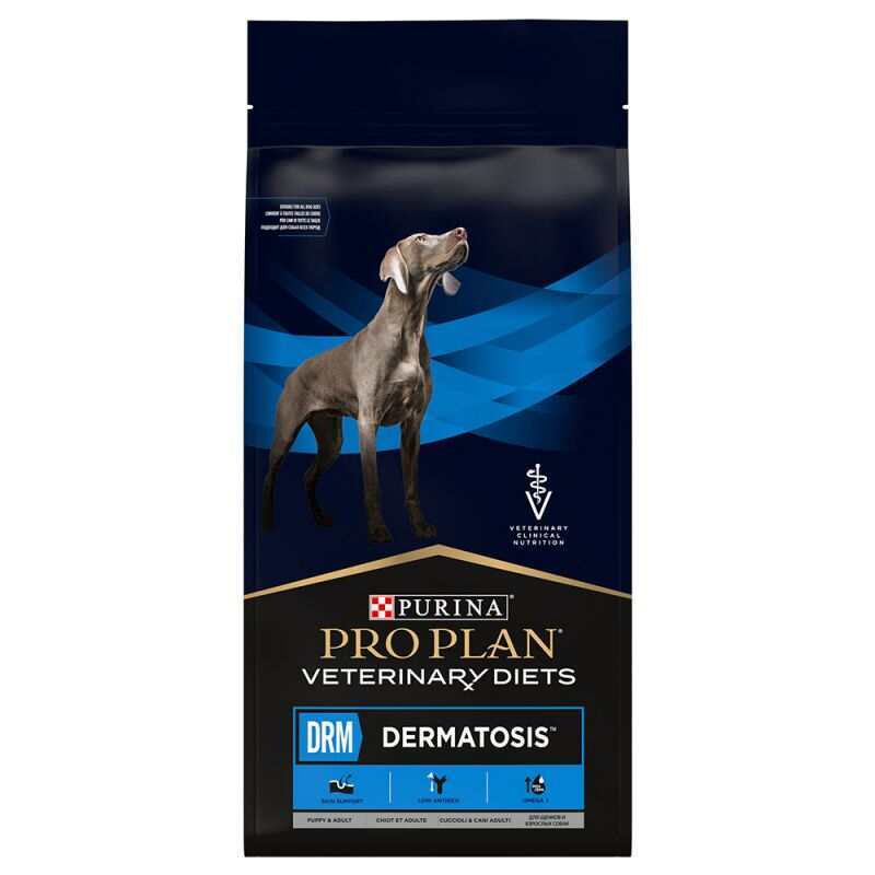 Pro Plan Veterinary Diets (Про План Ветеринари Диетс) by Purina DRM Derm Canine Formula - Лечебный корм для собак c заболеваниями кожи (14 кг) в E-ZOO
