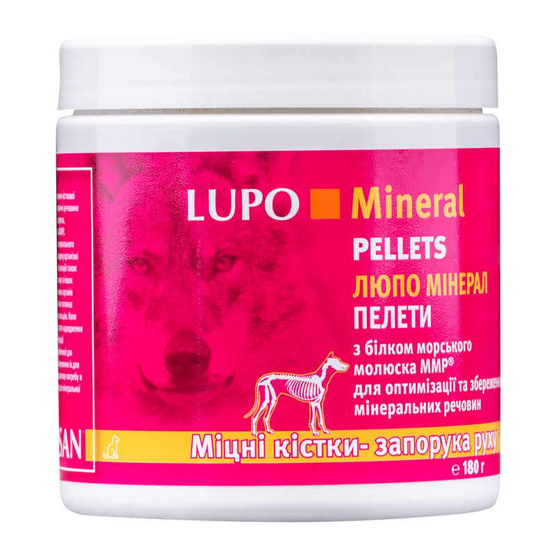 Luposan (Люпосан) LUPO Mineral - Добавка для підтримки кісткової тканини у собак (3 кг) в E-ZOO