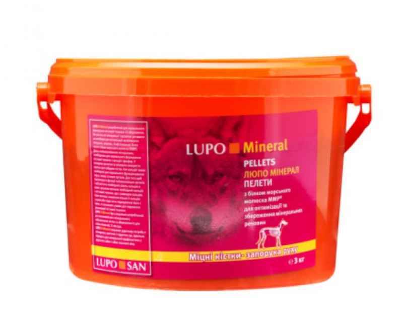 Luposan (Люпосан) LUPO Mineral - Добавка для підтримки кісткової тканини у собак (3 кг) в E-ZOO