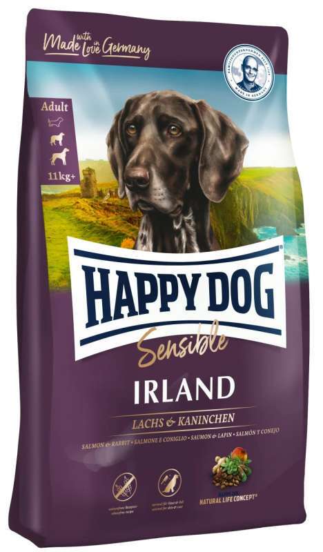 Happy Dog (Хеппі Дог) Supreme Sensible Irland - Сухий корм з лососем і кроликом для дорослих собак (12,5 кг) в E-ZOO
