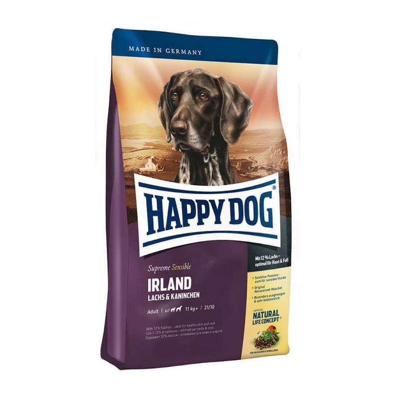 Happy Dog (Хеппі Дог) Supreme Sensible Irland - Сухий корм з лососем і кроликом для дорослих собак (12,5 кг) в E-ZOO