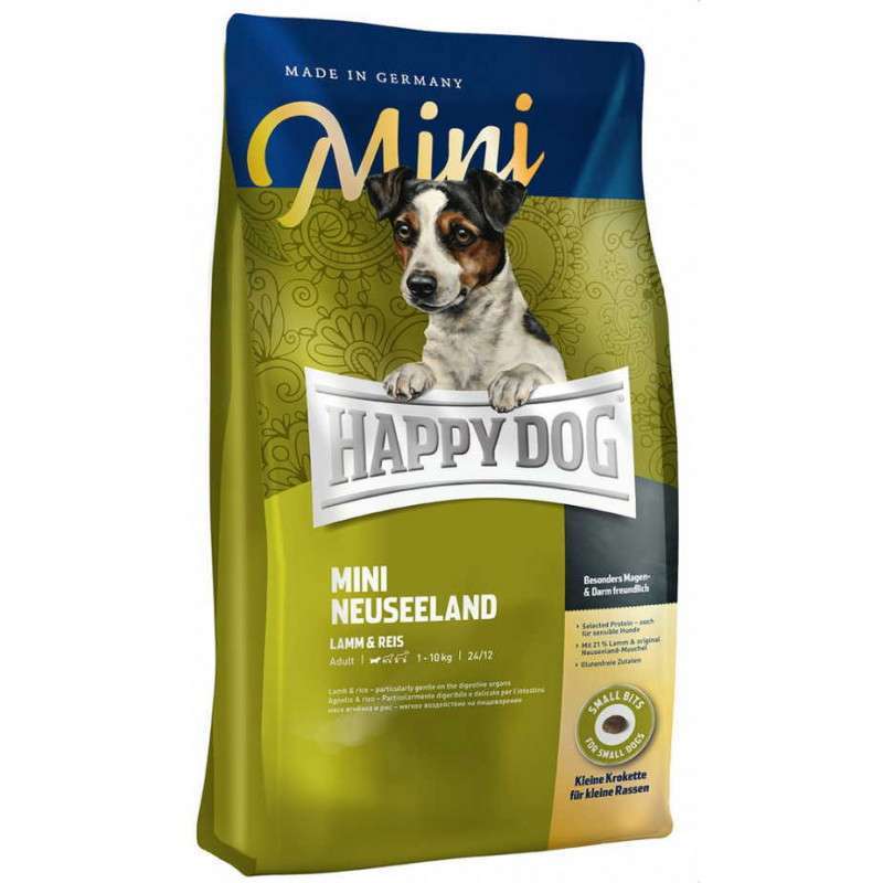 Happy Dog (Хеппи Дог) Mini Neuseeland - Сухой корм с ягнёнком для собак мелких пород (800 г) в E-ZOO